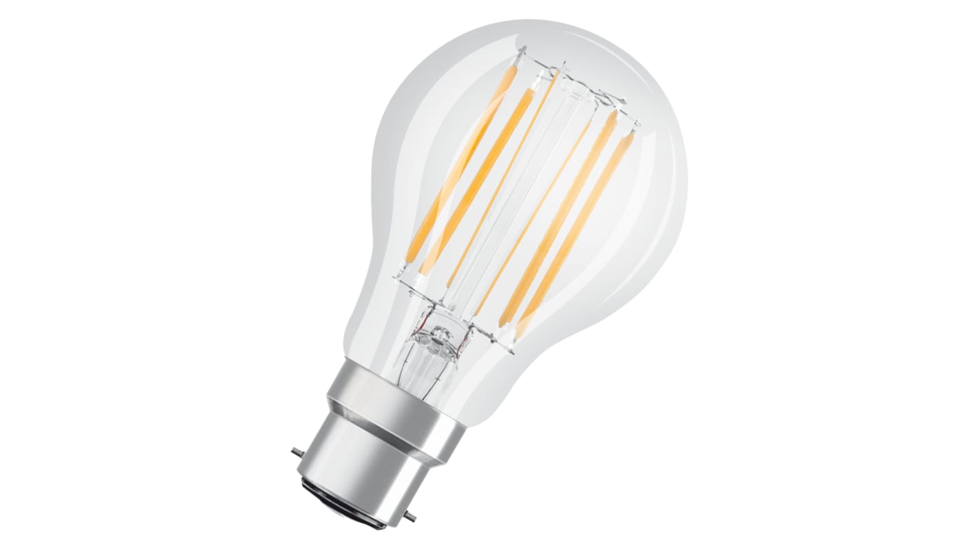 Lampade LED LEDVANCE con base B22d, 220 → 240 V, 7,5 W, 1055 lm, col. Bianco freddo