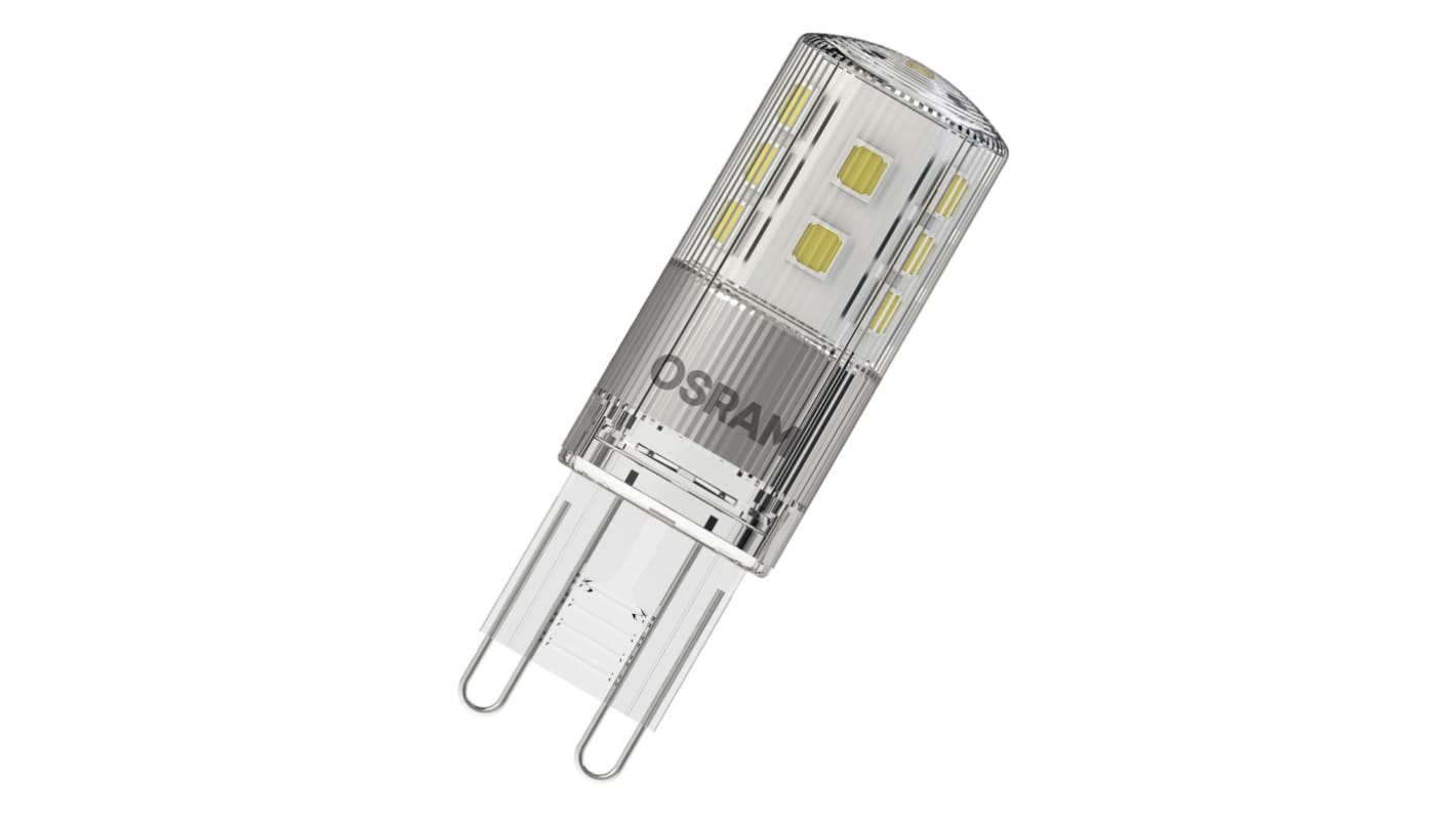 LEDVANCE 40580, LED, LED-Birne, Stift, , 3 W / 230V, 320 lm, G9 Sockel, 2700K warmweiß