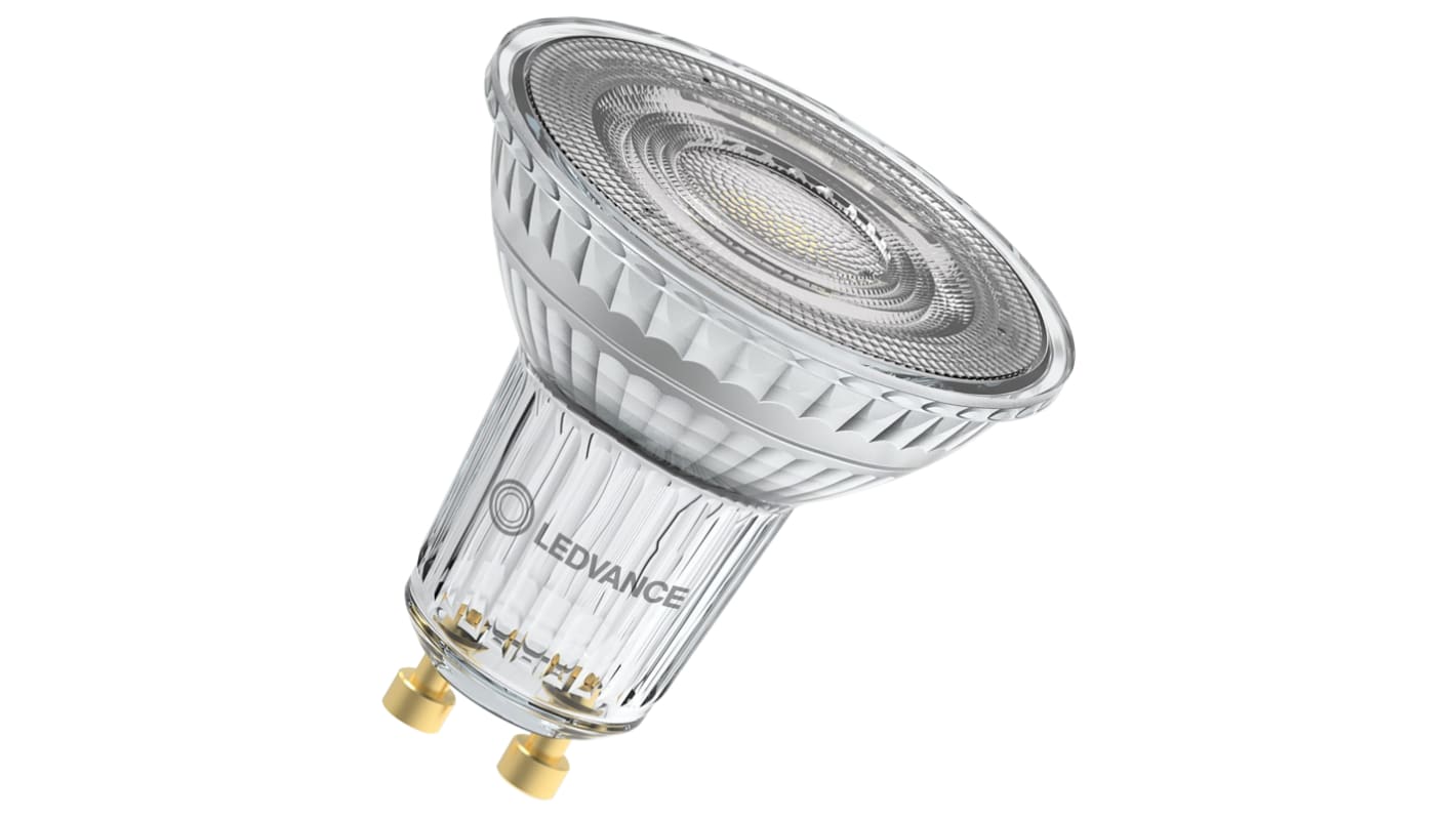 Lampade LED LEDVANCE con base GU10, 220 → 240 V, 3,4 W, 230 lm, col. Bianco caldo