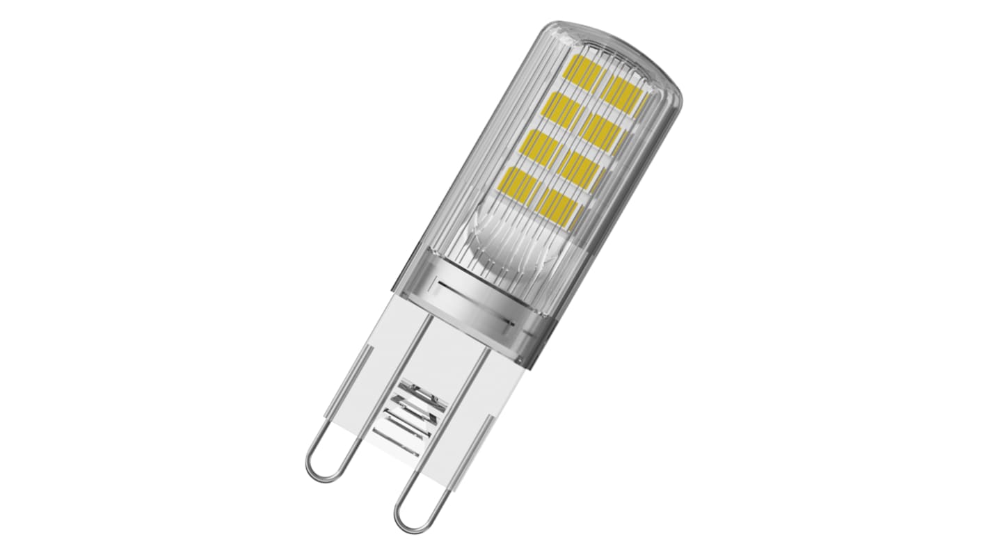 Bombilla LED, tipo cápsula LEDVANCE, 40998, 220 → 240 V, 2,6 W, casquillo G9, Blanco Frío, 4000K, 320 lm