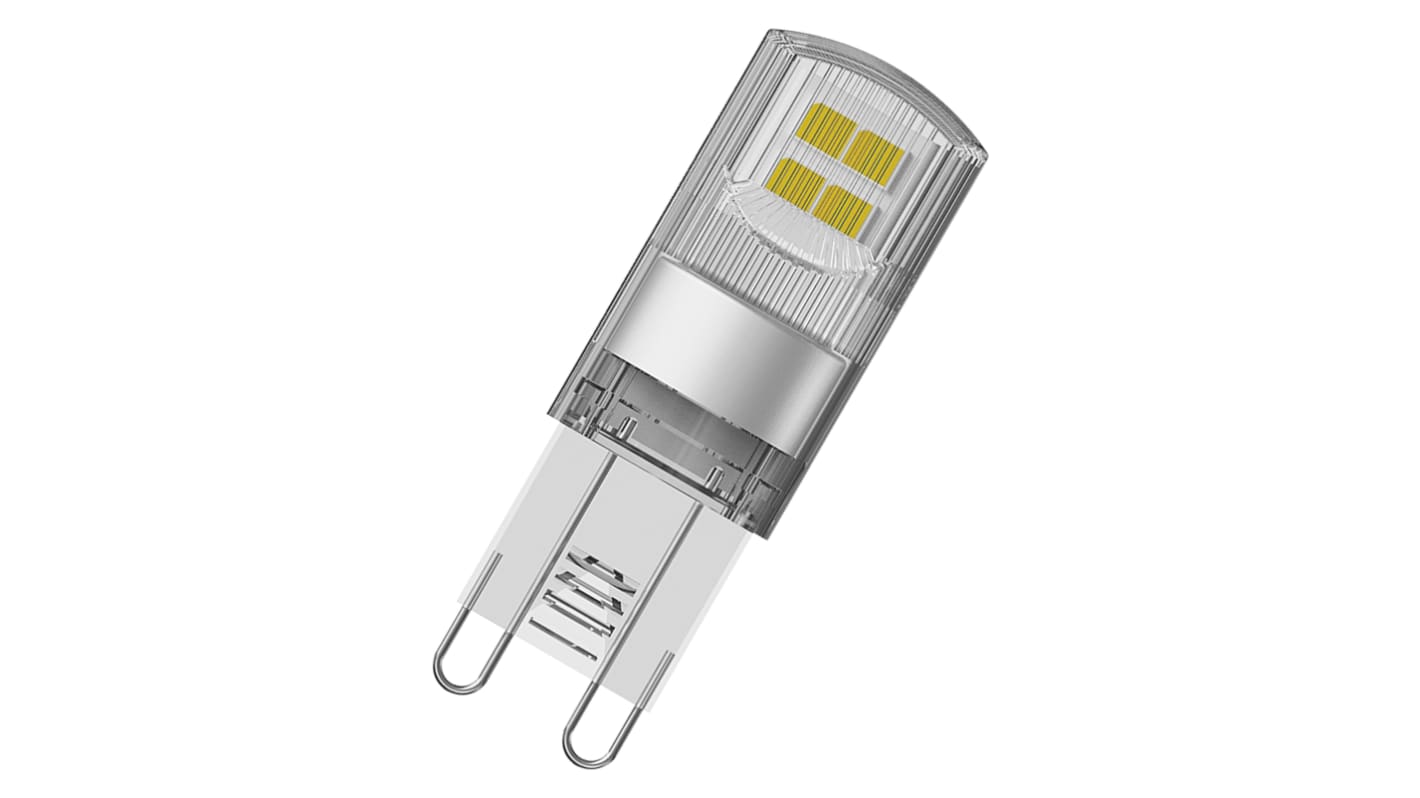 Lampade LED LEDVANCE con base G9, 220 → 240 V, 1,9 W, 200 lm, col. Bianco caldo