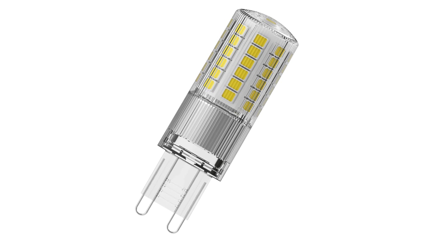 Źródła światła LED, 4,8 W, G9, 220 →240 V, 600 lm, CRI/Ra 80%, 2700K, 40998