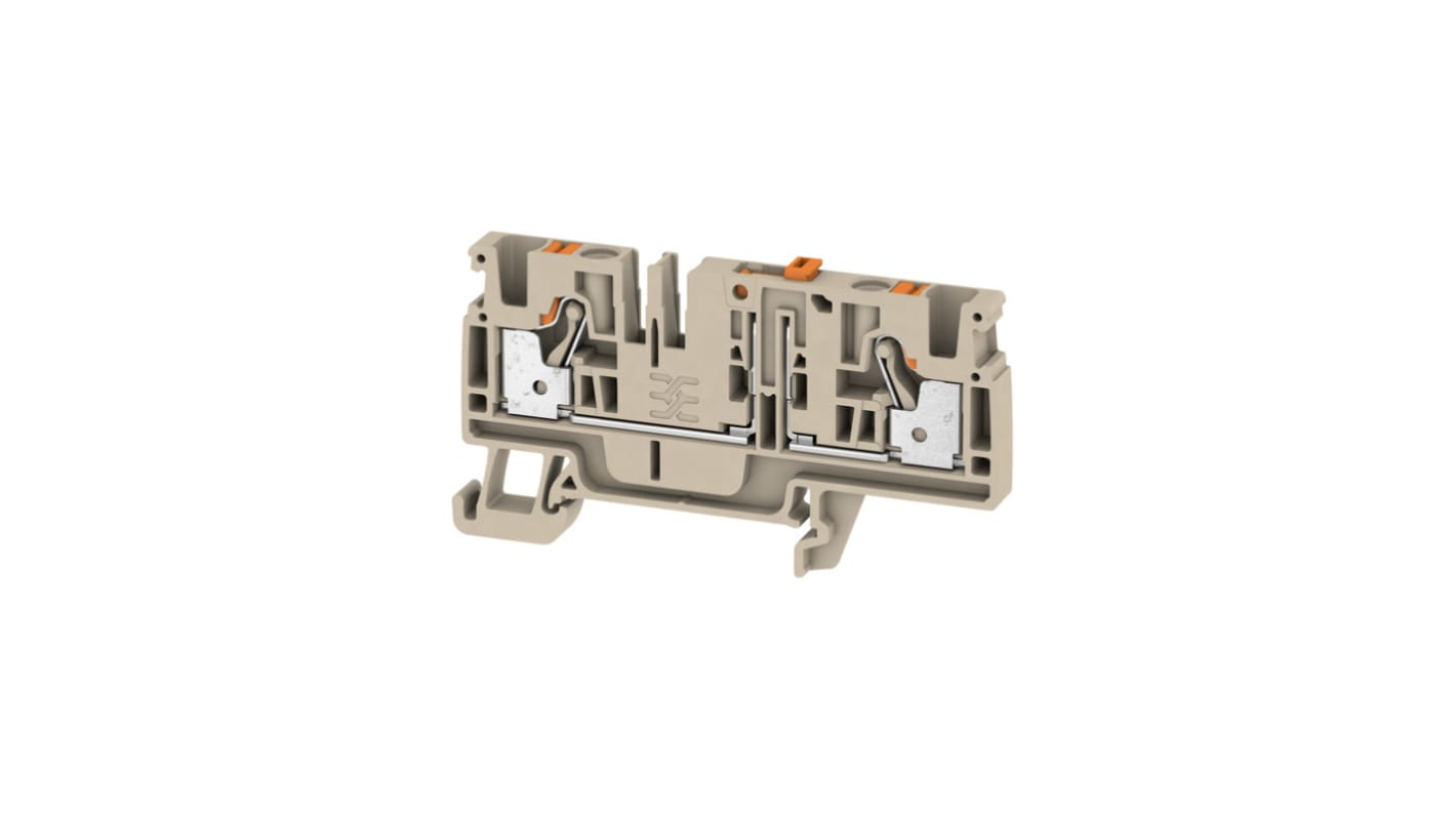 2429850000 | Weidmüller ADT Series Dark Beige Test Disconnect Terminal ...
