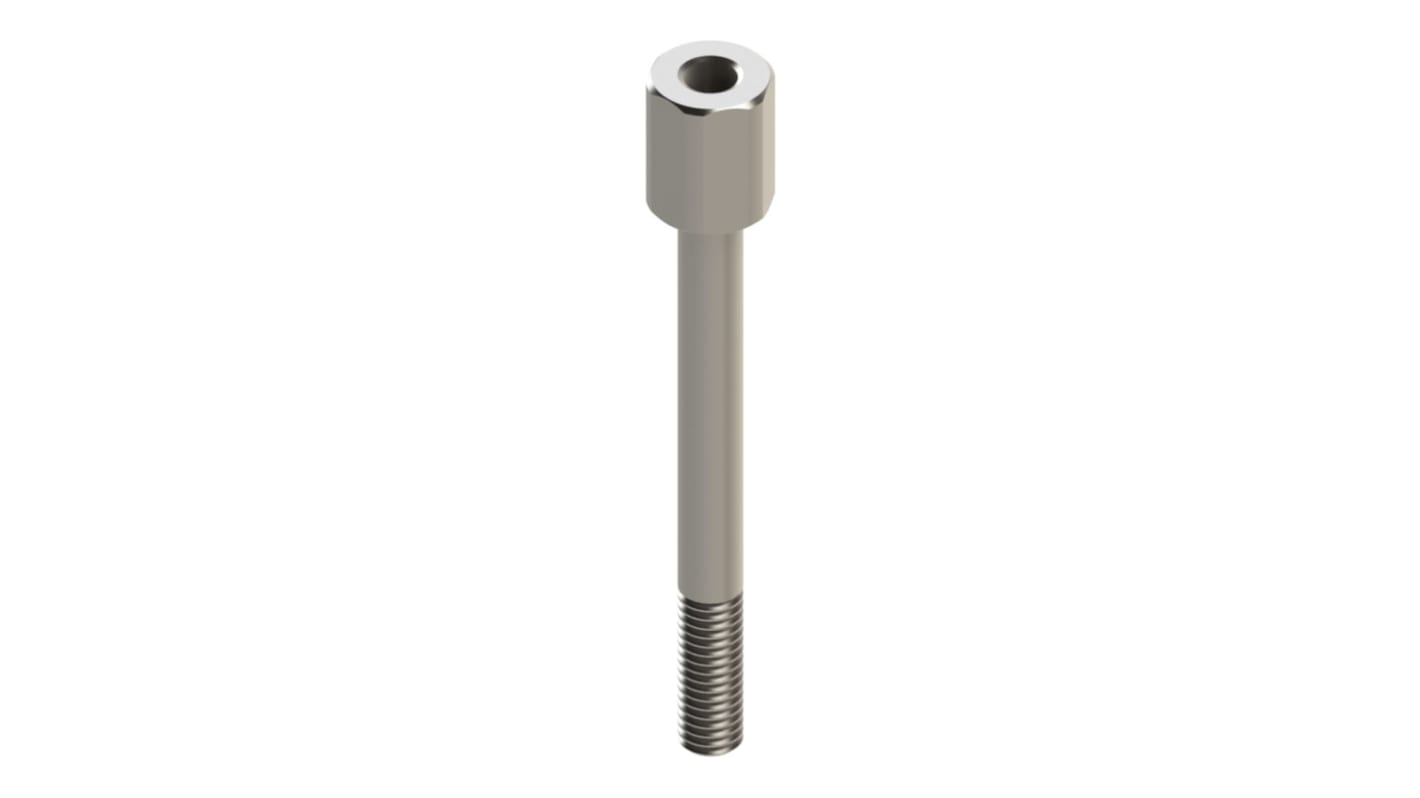 Parker Stainless Steel Hex Screw, M6mm x 64mm