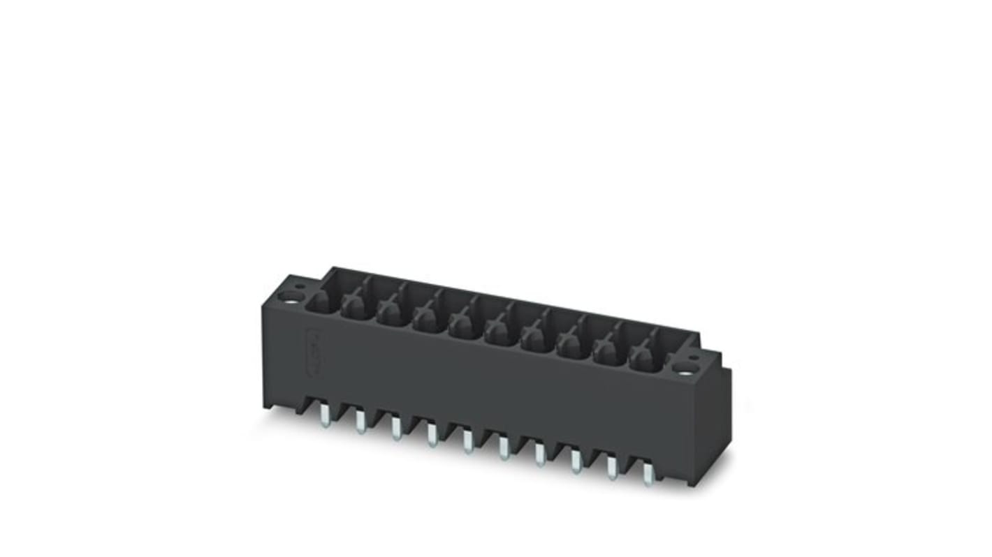 Conector macho para PCB Phoenix Contact serie 5-LR P20THR, 5/ 8-G1F-3, DMCV 1 de 20 vías, 2 filas, paso 3.5mm, Montaje