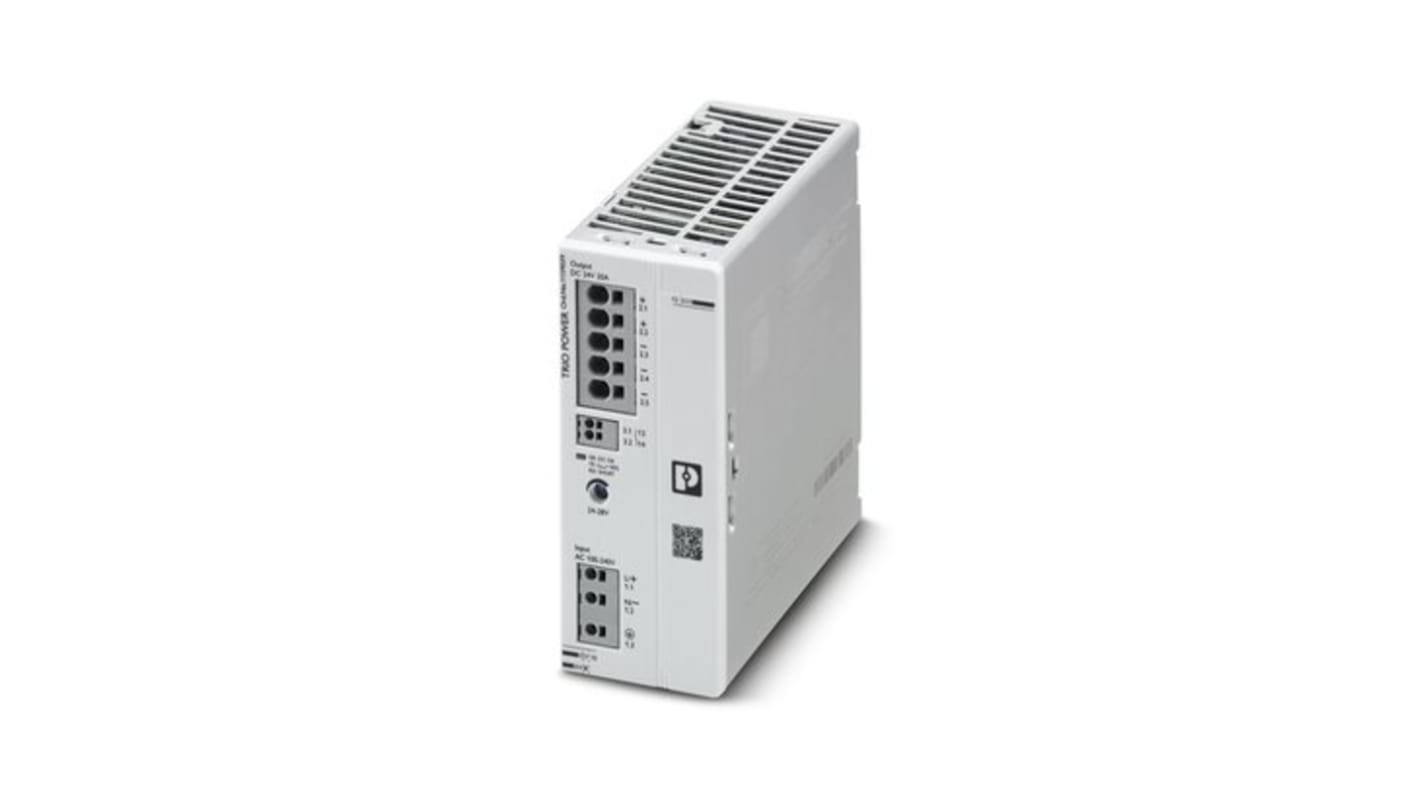 Phoenix Contact TRIO POWER Power Supply, 240V dc Input, 24V ac Output, 20A Output, 480W