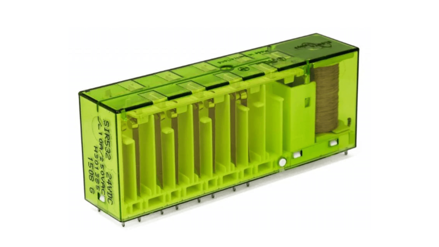 Force guided safety relay, 4NO+4NC, 24VD