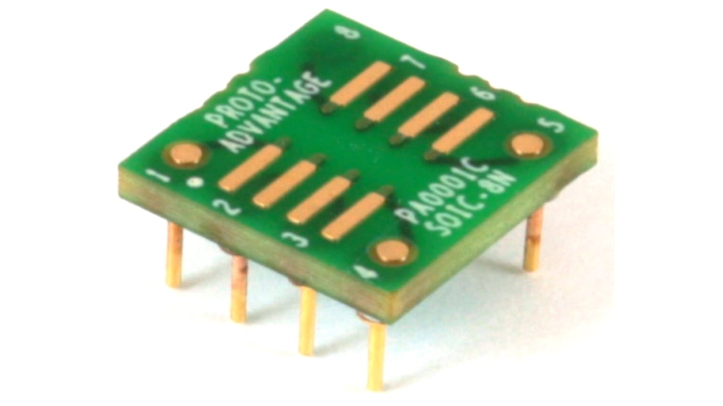 PA0001C | CHIPQUIK Through Hole Mount 1.27mm Pitch IC Socket Adapter, 8 ...