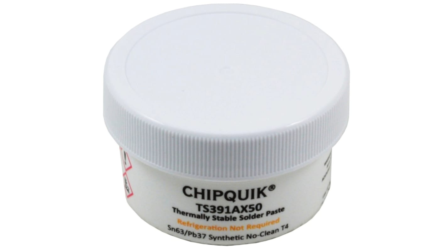 CHIPQUIK Thermally Stable Solder Paste No Solder Paste, 50g Jar