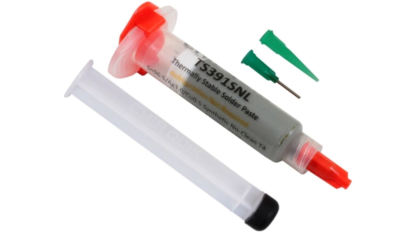 CHIPQUIK Thermally Stable Solder Paste Lead Free Solder Paste, 15g Syringe