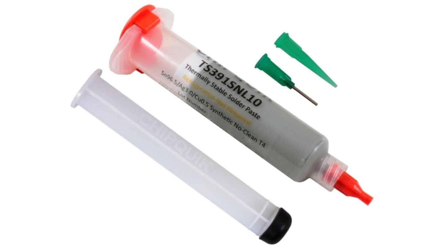 TS391SNL10 CHIPQUIK Thermally Stable Solder Paste Lead Free Solder