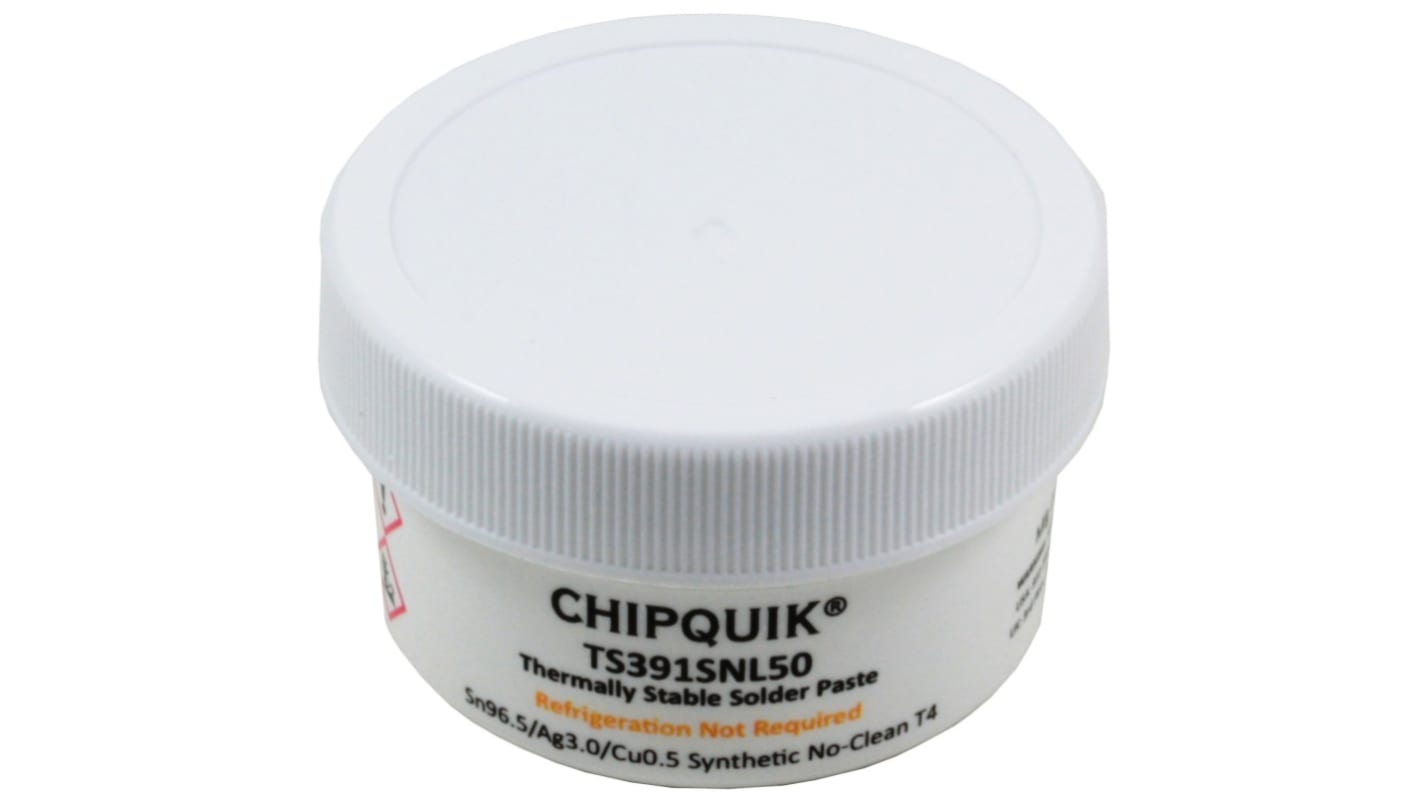 CHIPQUIK Thermally Stable Solder Paste Lead Free Solder Paste, 50g Jar