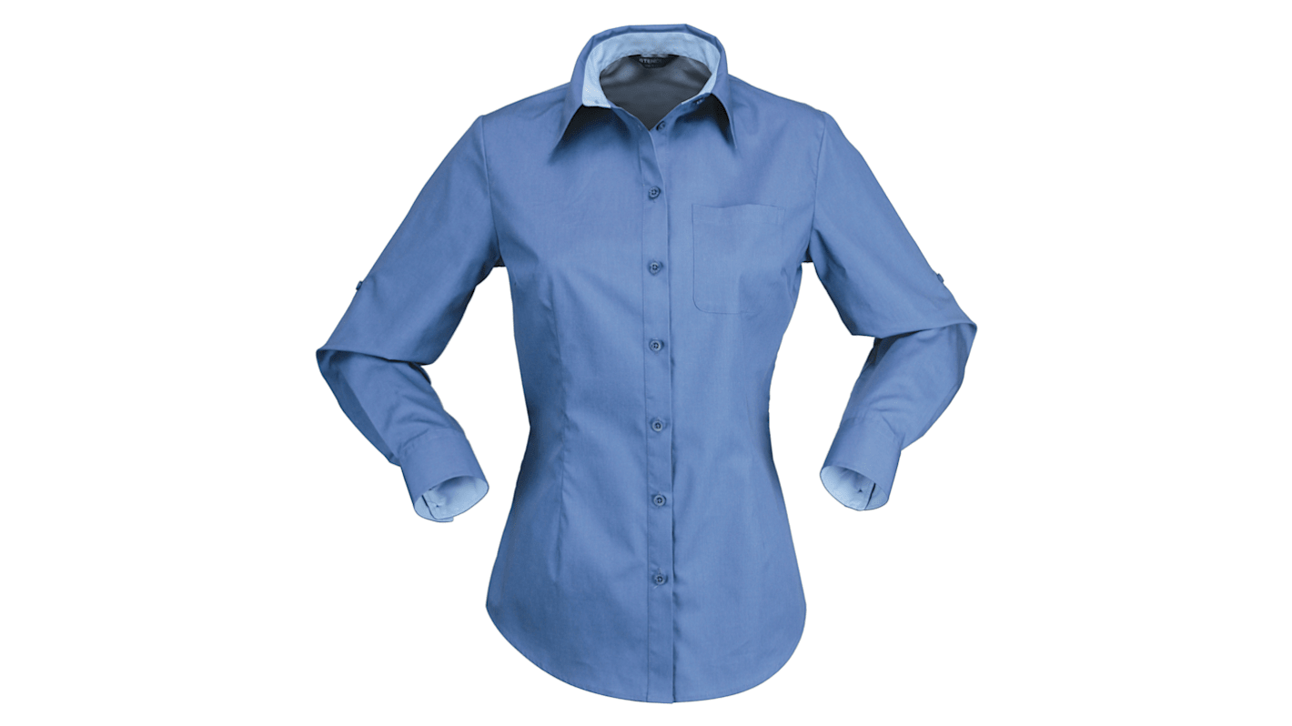 Stencil TDJH 2134L Slate Blue Cotton Shirt, UK 24, EU 24