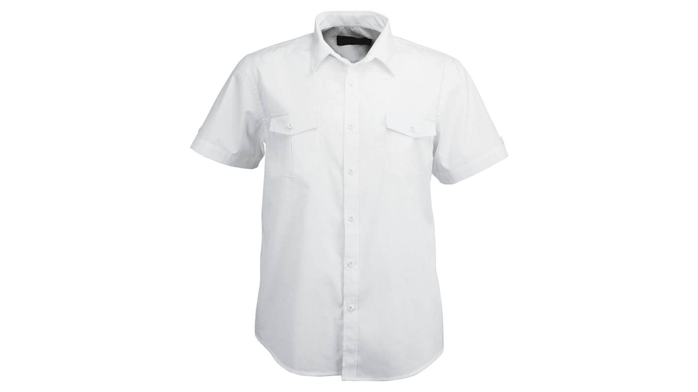 Stencil Series 2034 White Cotton Shirt