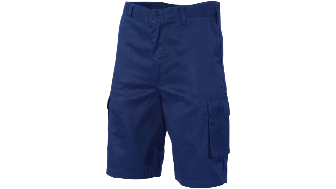 DNC Cargo Navy Cotton Blend Work shorts, 14