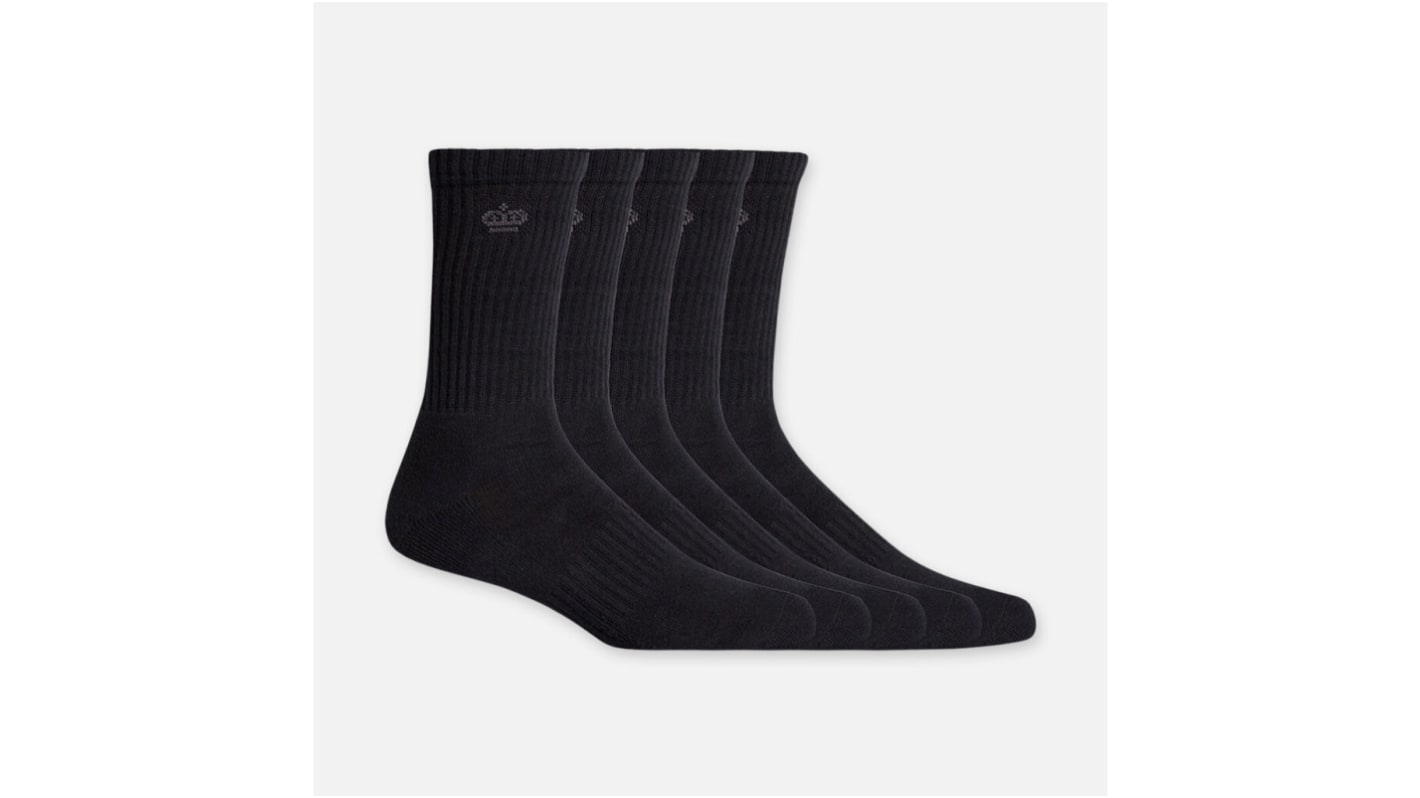 King Gee Black Socks, size 39-45 6-11