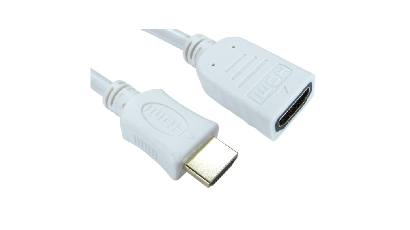 RS PRO HDMI-Kabel A HDMI Stecker B HDMI Buchse Hohe Geschwindigkeit 4Kpixels max., 3m