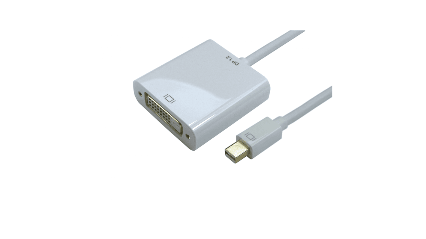 RS PRO Adapter A/V Steckeradapter Male Mini DisplayPort - Female DVI-D