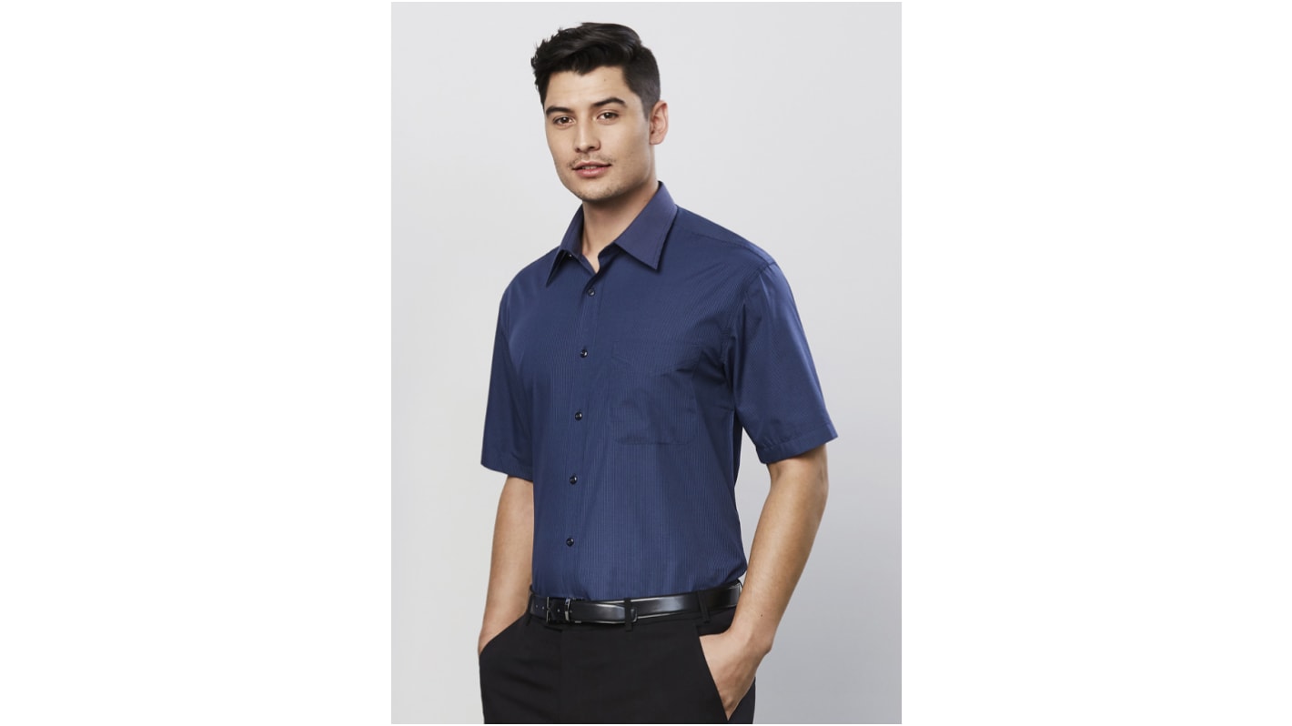 EMBR SH817 SS SHIRT NAVY S - F LHS WARA