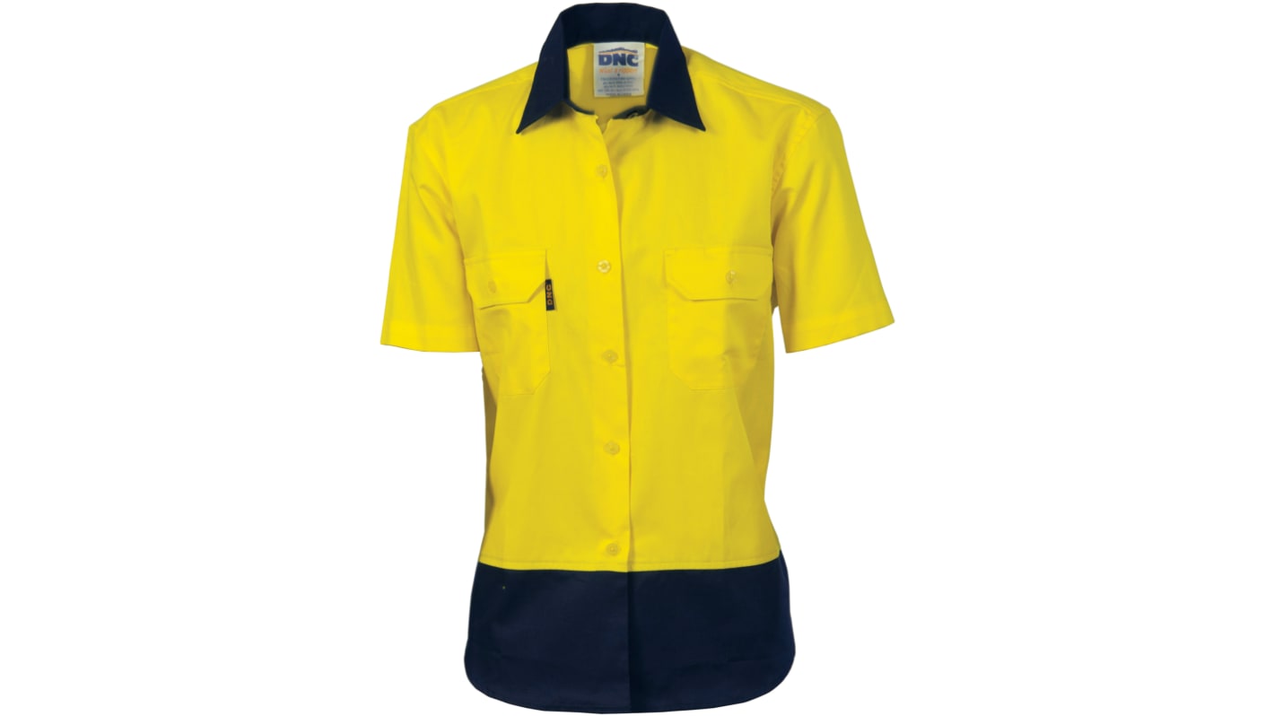 DNC Ladies HiVis 2 Tone Shirt Y/N 5