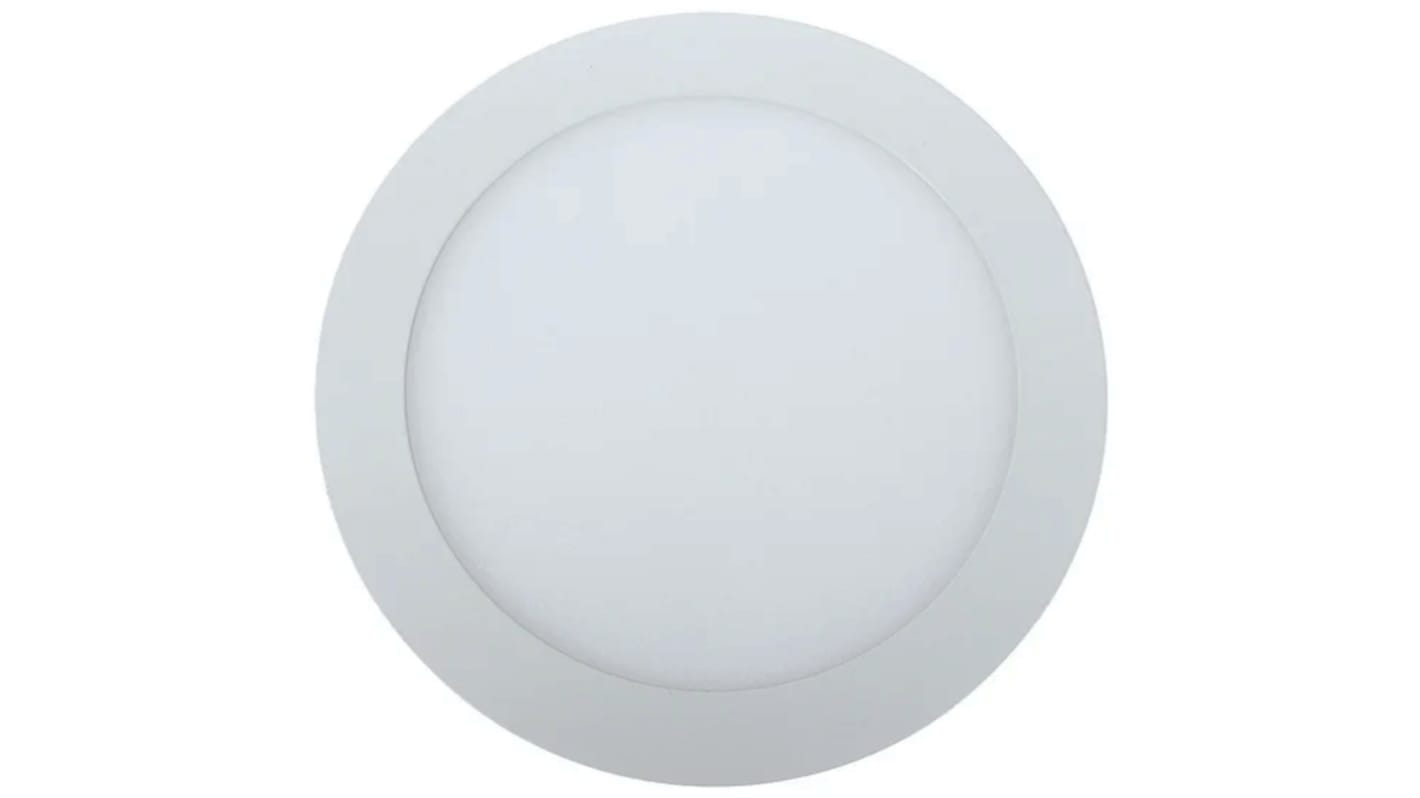 Seeit 6 W Round LED Panel Light, Warm White, L 120 mm W 12 mm