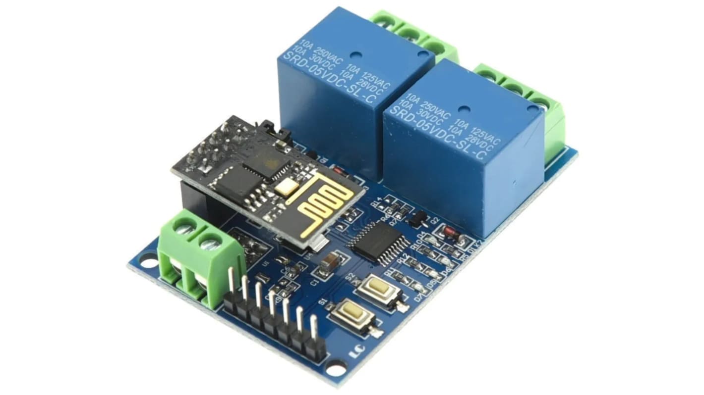 Seeit ESP-RELAY02-5V Relay Control Card Module for Arduino, Raspberry Pi 160Hz ESP-RELAY02-5V