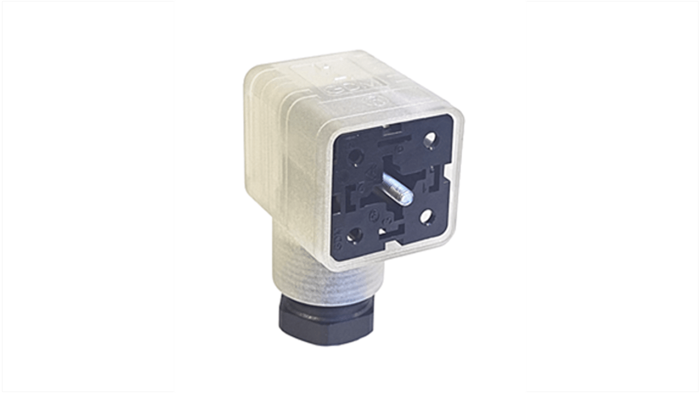 Hirschmann GDM 2+1PE DIN 43650, Female DIN 43650 Connector,  with Indicator Light, 110 V AC/DC Voltage