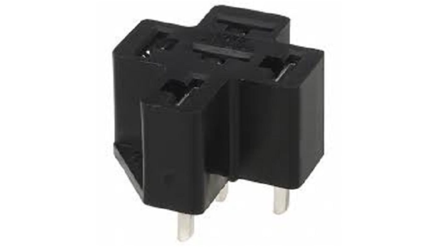 TE Connectivity 1393 5 Pin PCB Mount, Plug In Relay Socket, for use with Plug-In Mini ISO Relays