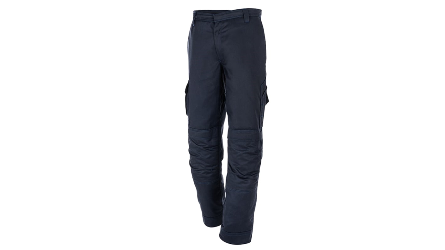 ProGARM 7720 Navy Men's VXS+ Woven Inherent Fabric Anti-Static, Arc Flash Protection Work Trousers 40in, 100cm Waist