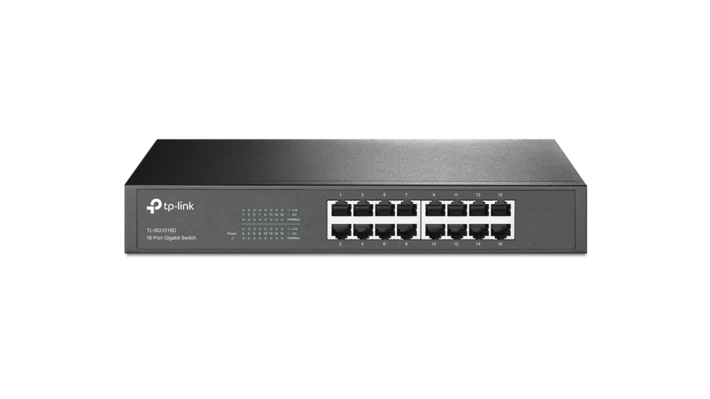 TP-Link TL-SG1016 Netzwerk Switch 16-Port Unmanaged RJ-45