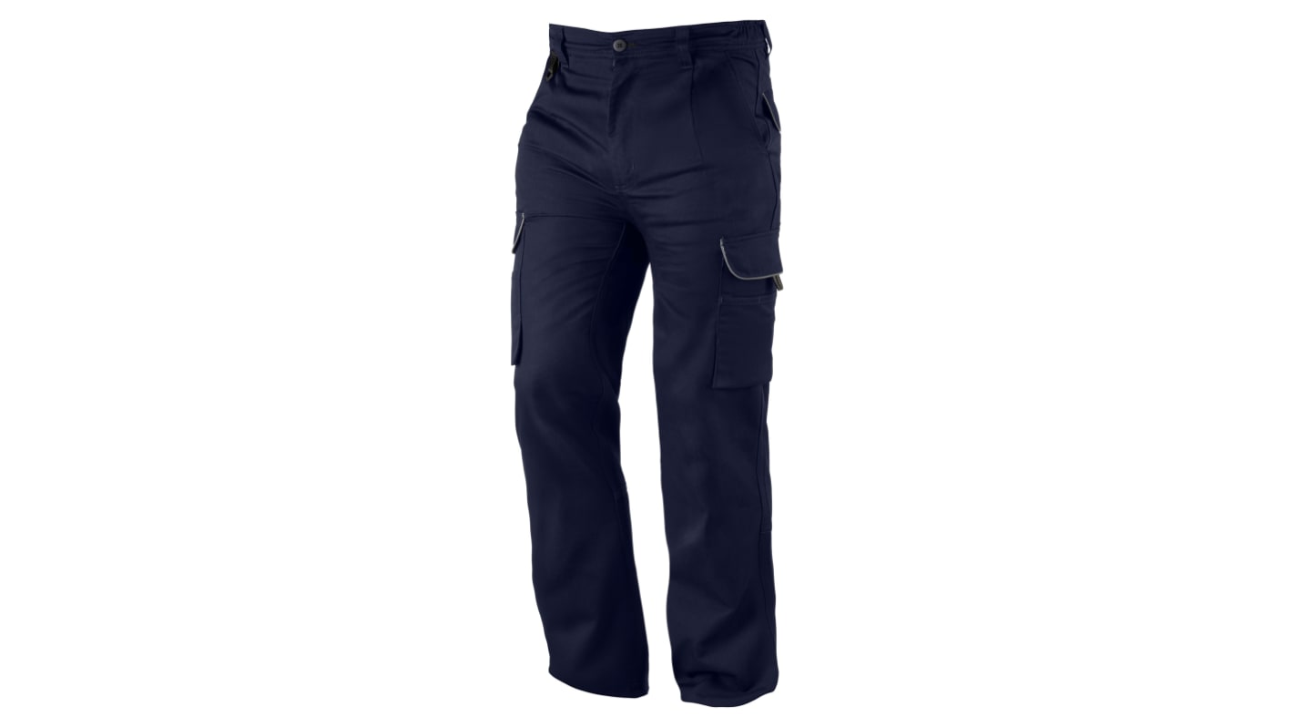 Orn 2300R Navy Men's 20% Cotton, 40% Elastomultiester, 40% Recycled Polyester Durable, Stretchy Trousers 34in, 86.36cm