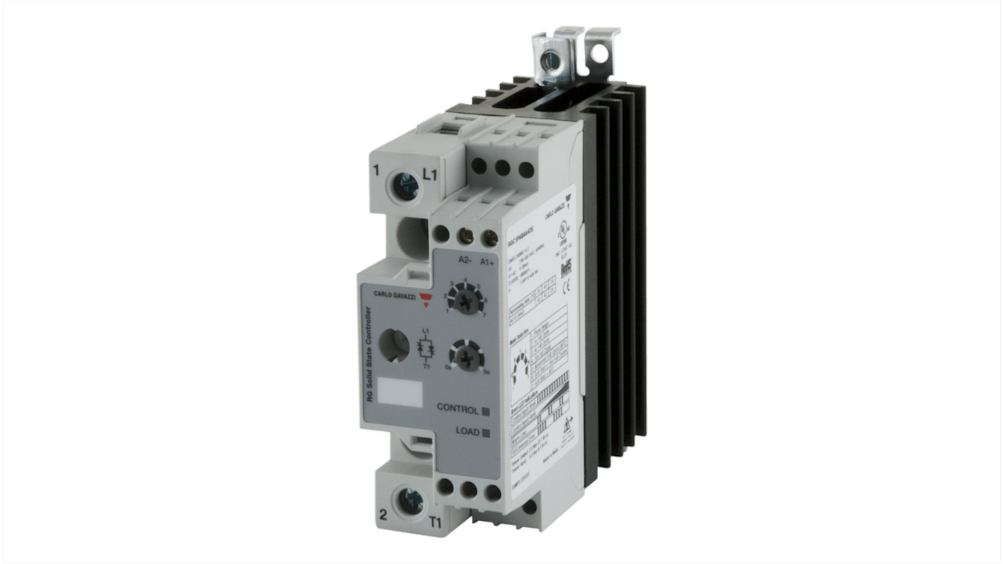 Carlo Gavazzi RGC RGC1P Contactor, 1-Pole, 43 A, 550 V ac