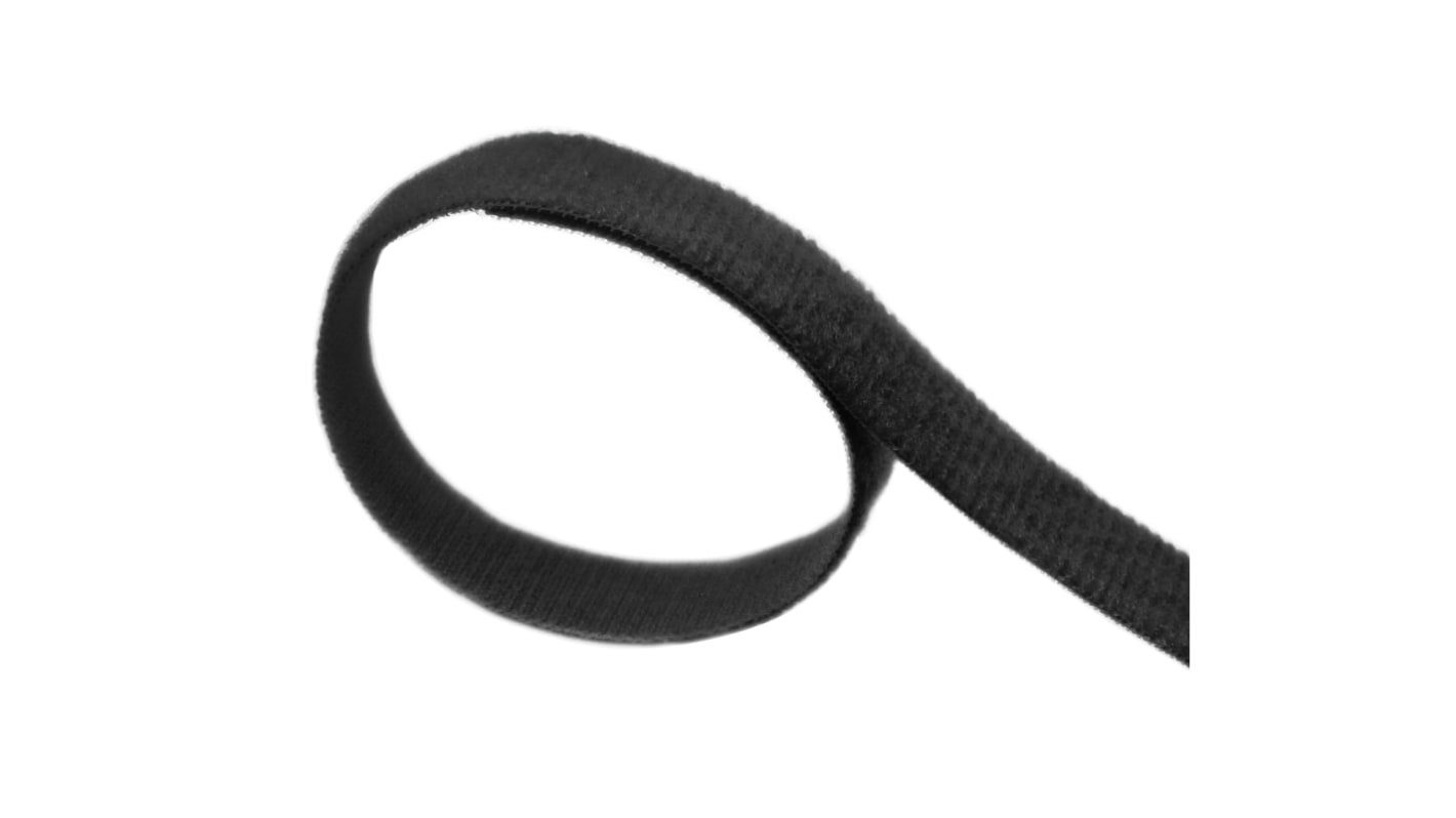 Self Engaging Black Reclosable Fastener, 50mm x 25m