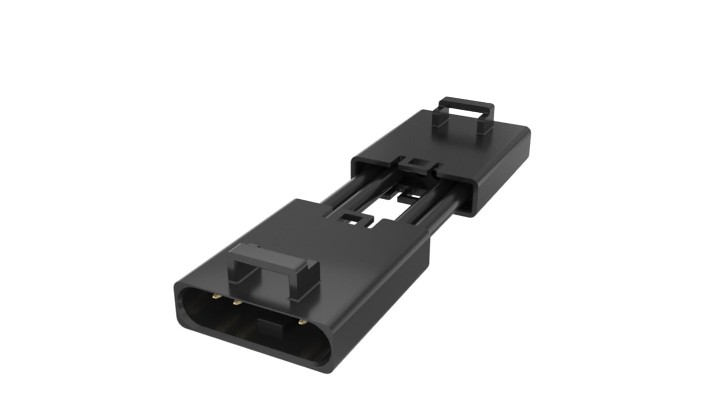 FLHR4C008 Series Straight PCB Socket, 4-Contact, 1-Row, 2.5mm Pitch, Socket Termination