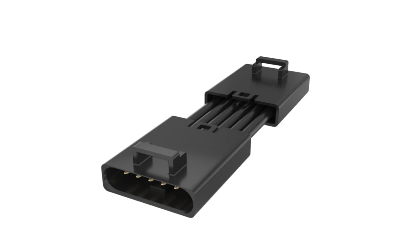 FLHR6C008 Series Straight PCB Socket, 6-Contact, 1-Row, 2.5mm Pitch, Socket Termination