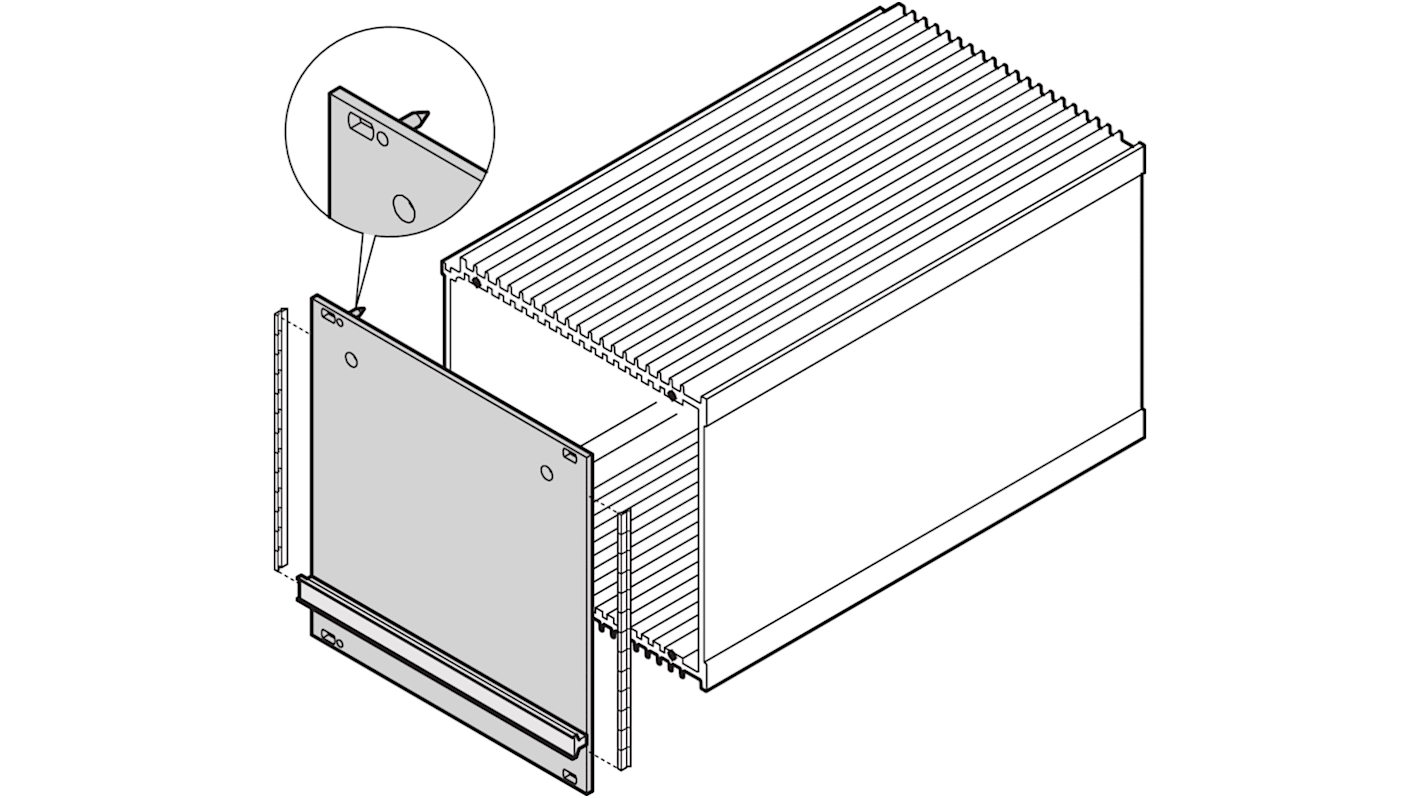 nVent-SCHROFF 20838 Series Side Panel, 5 Piece(s)