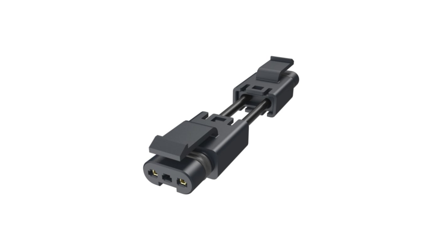 PCB aljzat FLHT2P008A0 sorozatú 2.5mm 2 érintkezős, 1 soros , Egyenes, Csatlakozók