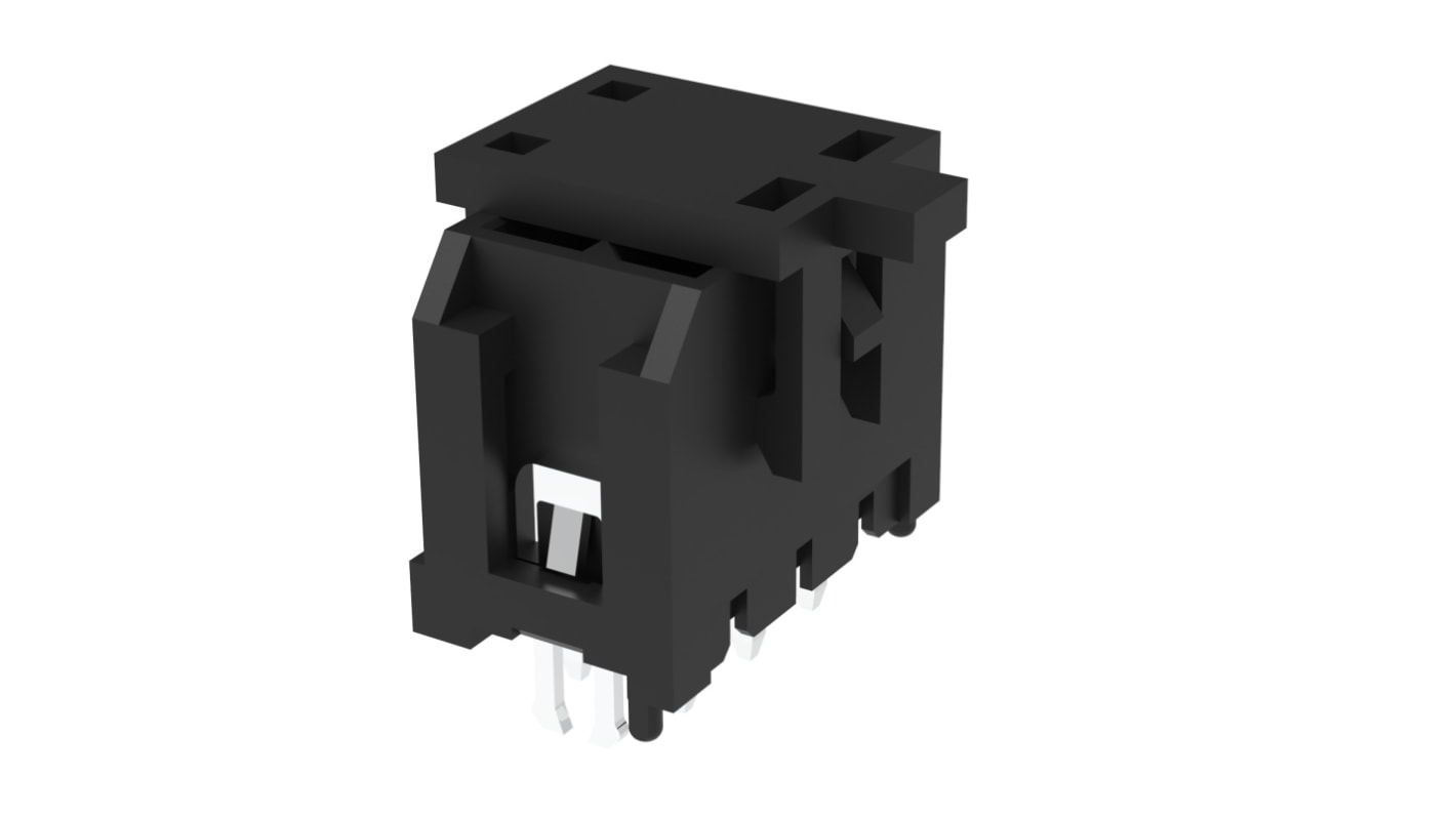 G88MP061020 Series Vertical Board Mount PCB Socket, 6-Contact, 2-Row, 3mm Pitch, Solder Termination