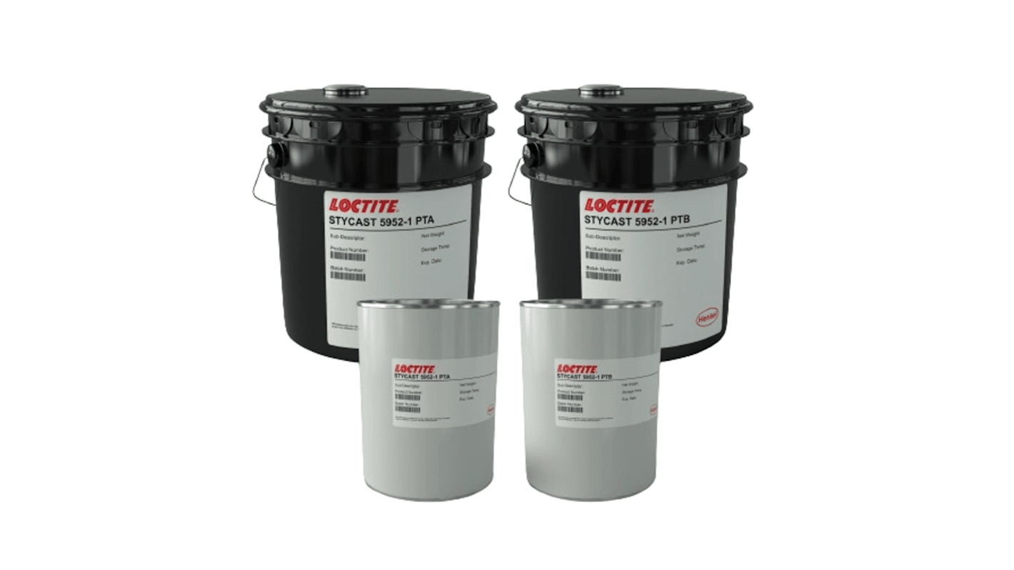 Loctite LOCTITE STYCAST 5952-1 A, can Red, White Silicone Potting Compound