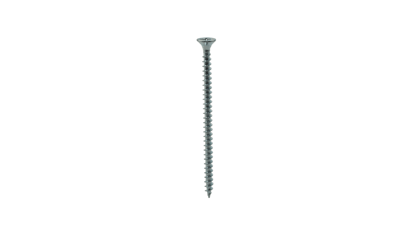 Bright Zinc Plated Steel Countersunk Head Self Tapping Screw
