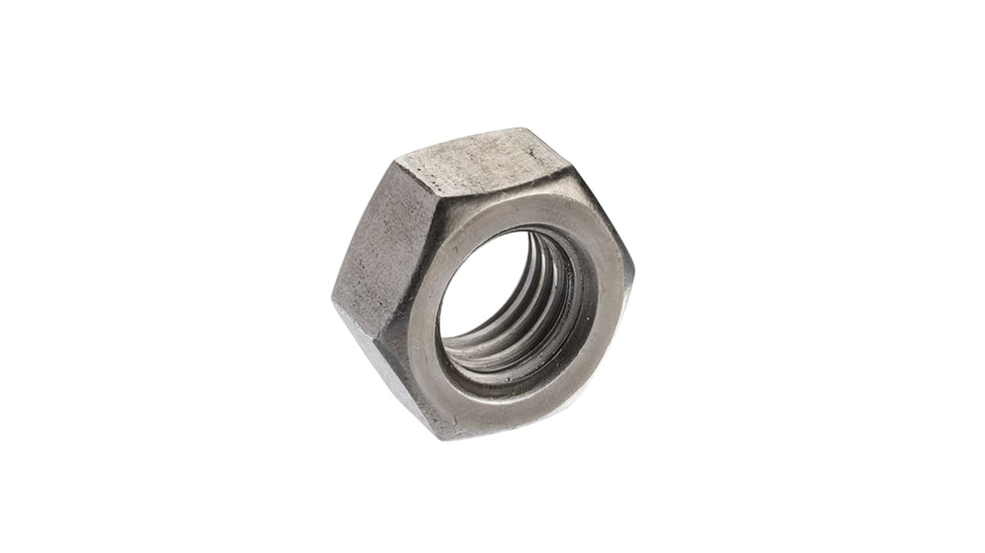 Plain Steel Hex Nut, DIN 934, M12mm