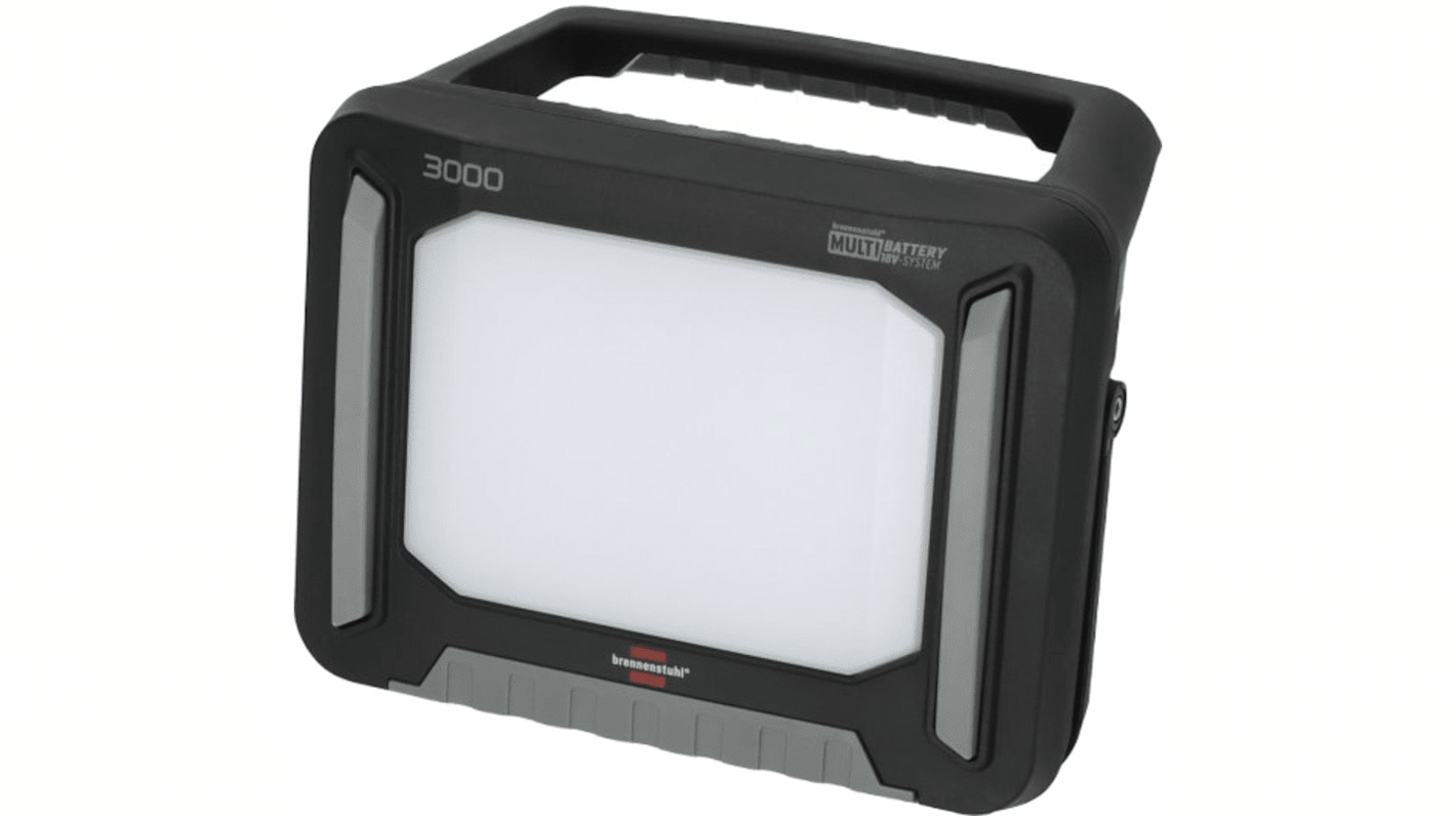 Luce da lavoro Hugo Brennenstuhl, lampada LED, 18 V, 27 W, IP65, dimensioni 169 x 285 x 227 mm