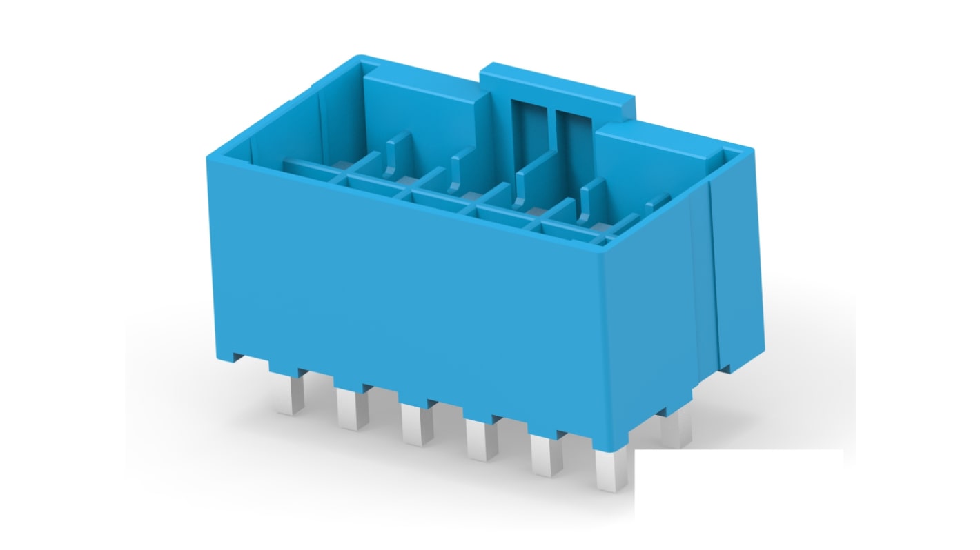 TE Connectivity 1-2423324 Schwere Steckverbinder Stromversorgungssteckverbinder, Stecker 12-polig / 2-reihig, 300 V ac,