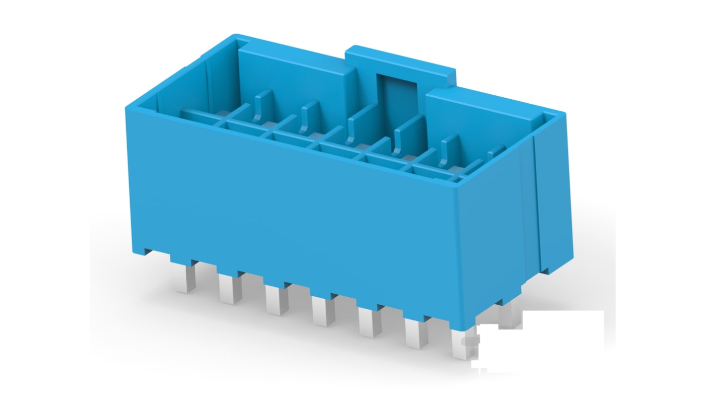 TE Connectivity Power Connector, 14 Way, Male, 1-2423324, PCB Mount, 300 V ac