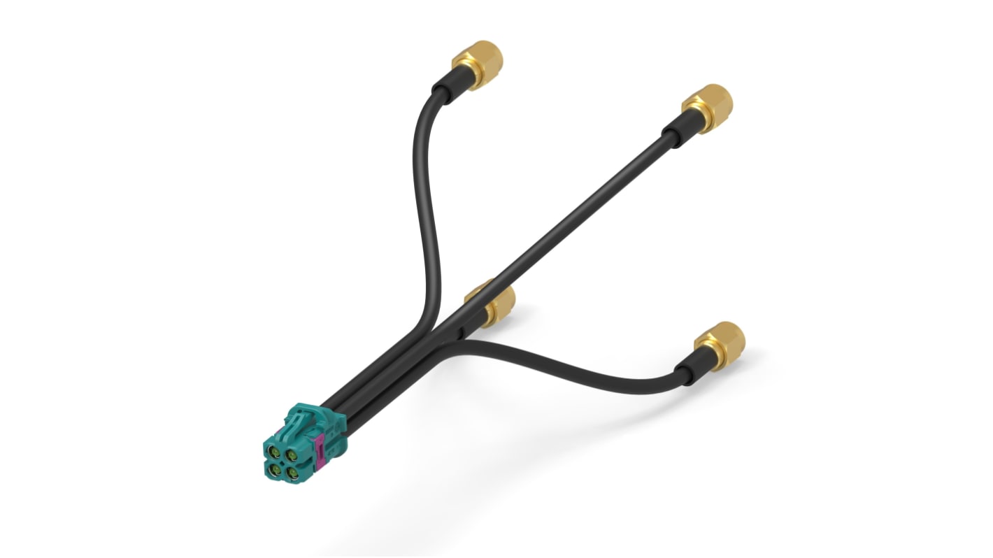 2081346-3 | TE Connectivity 2081346 Series Male SMA Coaxial Cable, 1m ...