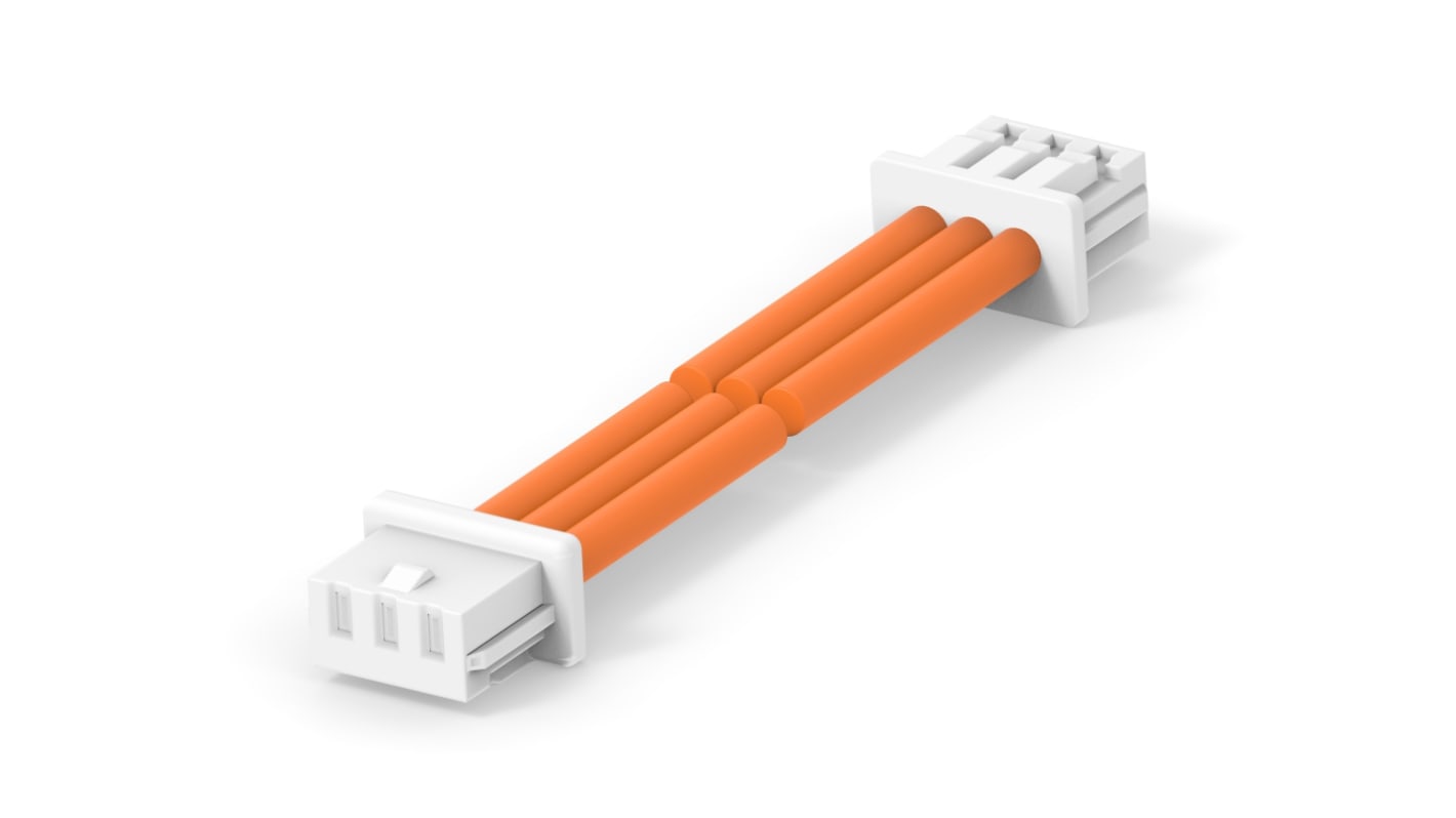 TE Connectivity 3 Way to 3 Way Wire to Board Cable, 300mm