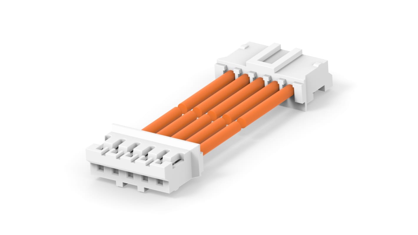 TE Connectivity 5 Way to 5 Way Wire to Board Cable, 300mm