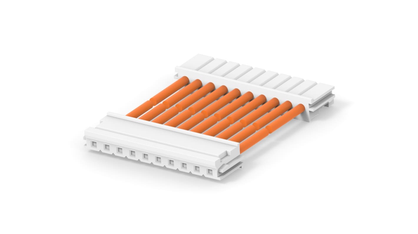 TE Connectivity 10 Way to 10 Way Wire to Board Cable, 300mm