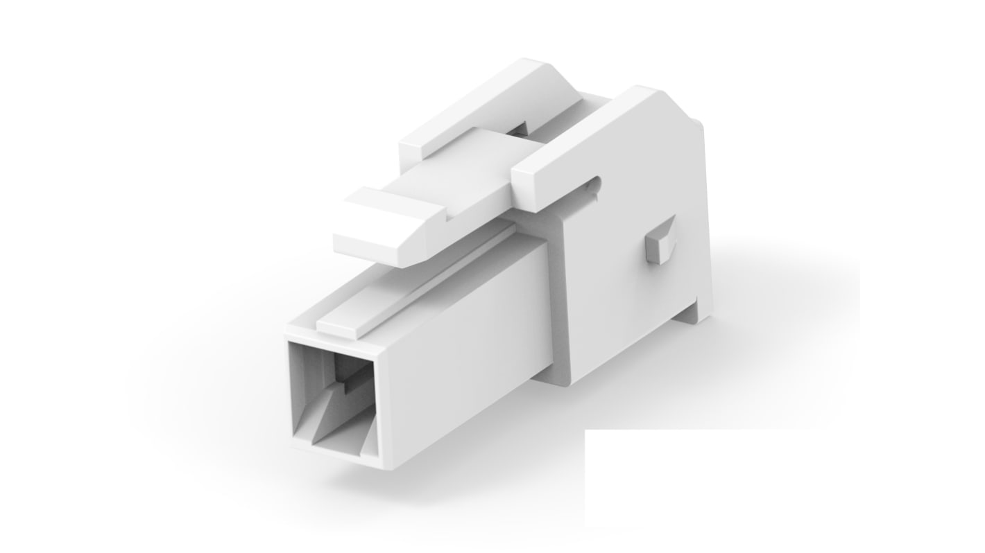TE Connectivity 2408780 Schwere Steckverbinder Stromversorgungssteckverbinder, Buchse 1-polig / 1-reihig, 600 V AC, PCB