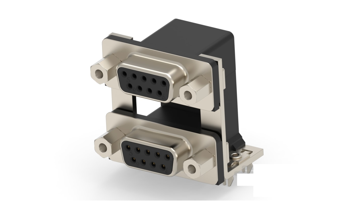 2454917-2 | TE Connectivity 2454917 9 Way Vertical Board Mount D-sub ...